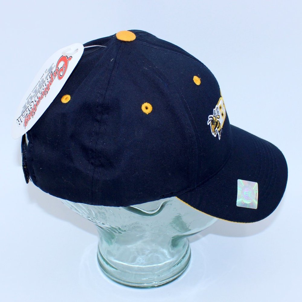 Captivating Headgear Georgia Tech Yellow Jackets Adjustable Cap - Picture 3 of 6